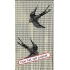 Vliegengordijn bouwpakket vogels creme 90x210cm